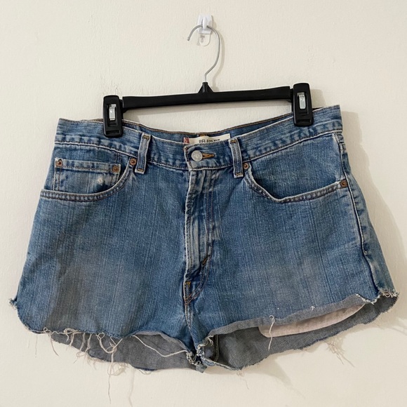 Levi's Pants - Levi’s Relaxed Fit Denim Cutoff Shorts